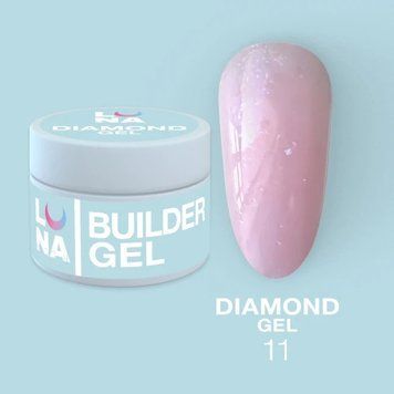 Гель для нарощування Diamond Gel №11 (15ml) 4110 4110-19477 фото