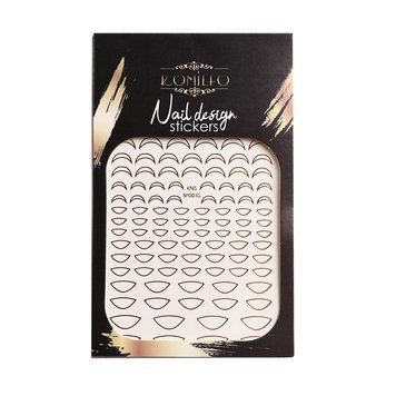 Komilfo Nail Design Sticker №KNS-001G 6365 6365 фото