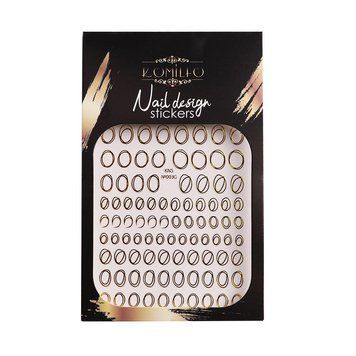 Komilfo Nail Design Sticker №KNS-003G 6371 6371 фото