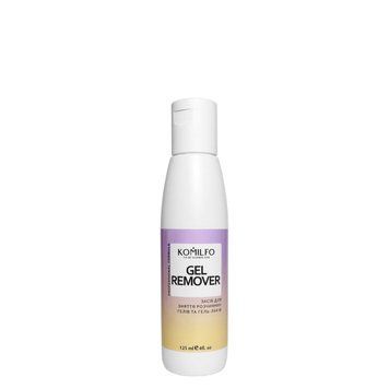 Komilfo Gel Remover - засіб для зняття soak off гелей і гель-лаків 125мл 121012 121012 фото