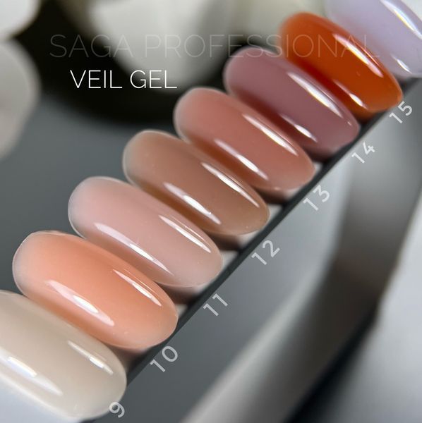 SAGA professional Builder Gel Veil №18 15ml 3727 3727 фото
