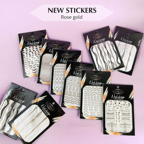 Komilfo Nail Design Sticker №KNS-004S 6374 6374 фото
