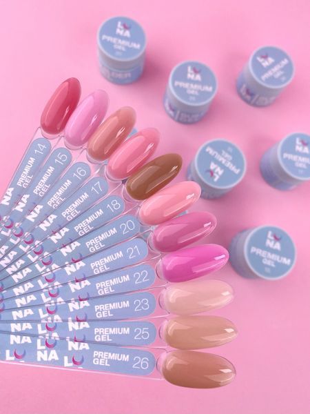 Гель для нарощування Premium Gel №18 (15ml) 4140 4140-19439 фото