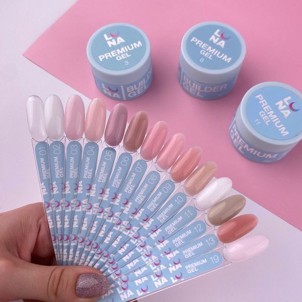 Гель для нарощування Premium Gel №18 (15ml) 4140 4140-19439 фото