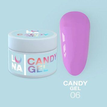 Гель для нарощування Candy Gel №06 15ml 4106 4106-19481 фото