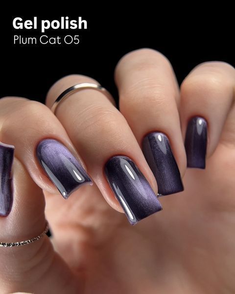 Lukum Гель-лак Plum Cat Gel №5 10ml 5058 5058-25136 фото