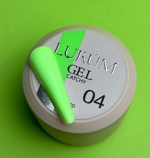 Builder Gel Catchy Lime 04, Lukum, 30 мл 3187 3187-14466 фото