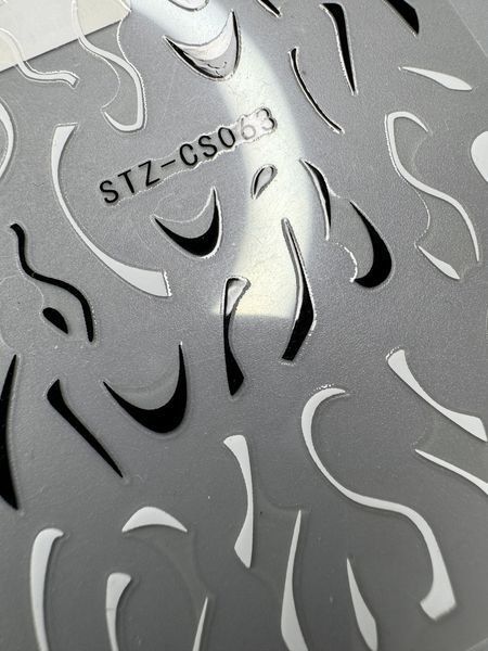 Наліпки для манікюру STZ-CS063 6886 6886-15934 фото