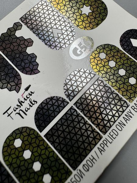 Наліпки для манікюру Chik Nails G56 7752 7752 фото