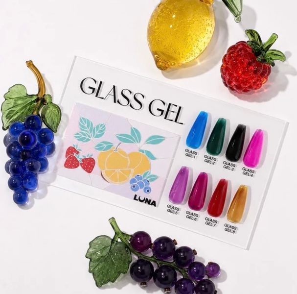 Вітражний гель для нарощування Glass gel №02 (15ml) 8180 8180 фото