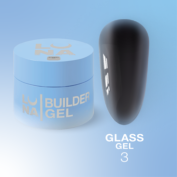 Вітражний гель для нарощування Glass gel №03 (15ml) 8181 8181 фото