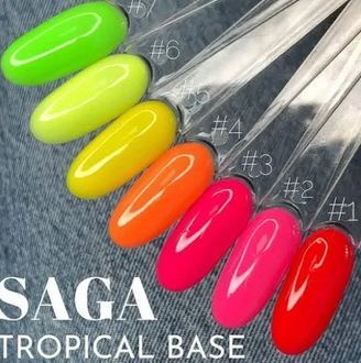 SAGA professional tropical BASE №1 8мл 2597 2597 фото
