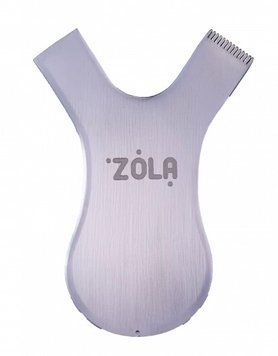 ZOLA Аплікатор-гребінець металевий &ndash; Срібний Comb Applicator 05738 05738-25756 фото